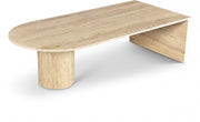 Salerno Travertine Coffee Table in Natural - 263Travertine-CT