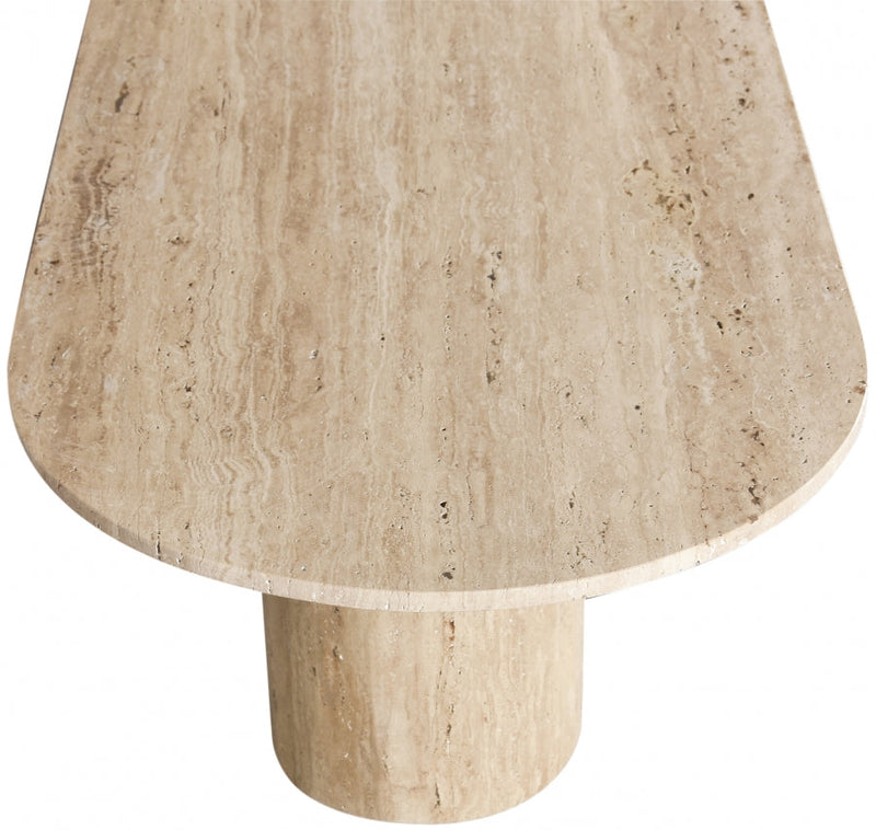 Salerno Travertine Coffee Table in Natural - 263Travertine-CT