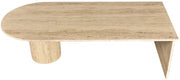 Salerno Travertine Coffee Table in Natural - 263Travertine-CT
