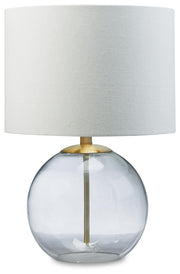 Samder Clear/Brass Finish Table Lamp (Set of 2) - L430744X2