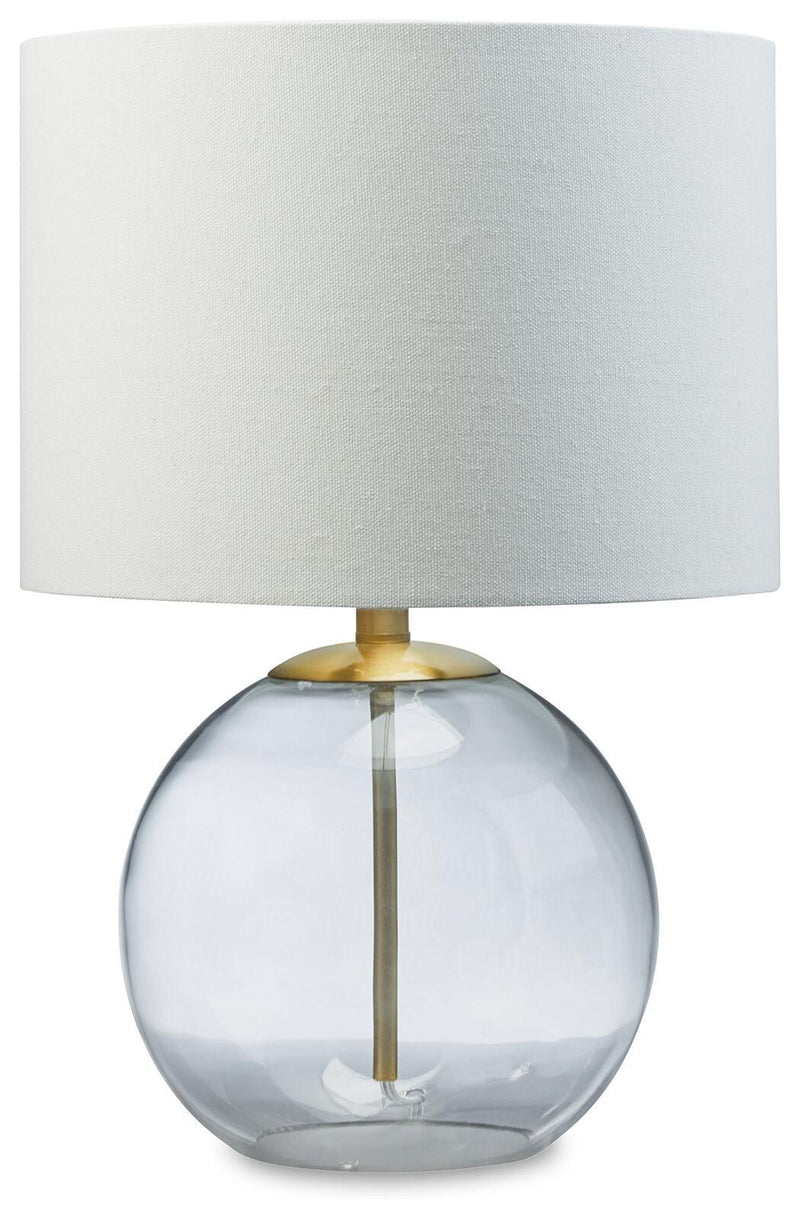 Samder Clear/Brass Finish Table Lamp (Set of 2) - L430744X2