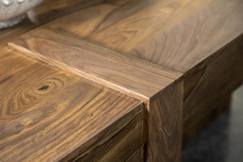 Samira Square Solid Wood Coffee Table Natural Sheesham - 724138