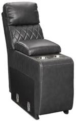 Samperstone Gray Console with Storage - 5520357 - Gate Furniture