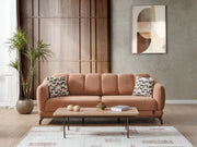 Samur 3-pieces (Sofa & Loveseat & Chair) Livingroom in Cream - 200-ELIF-SAM-A640-321