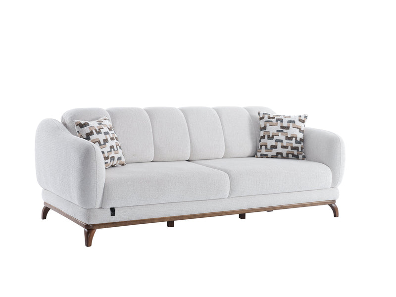 Samur Convertible Sofa in Cream - 200-ELIF-SAM-A640-3