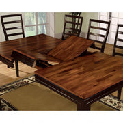 San Isabel Acacia/Espresso Dining Table - CM3151T