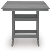 Sanctuary Beach Dark Gray Outdoor Counter Height Dining Table - PCP227-632
