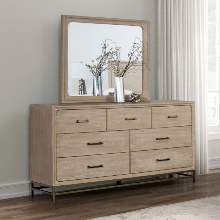 Sandnes Light Oak Mirror - FM7369AK-M