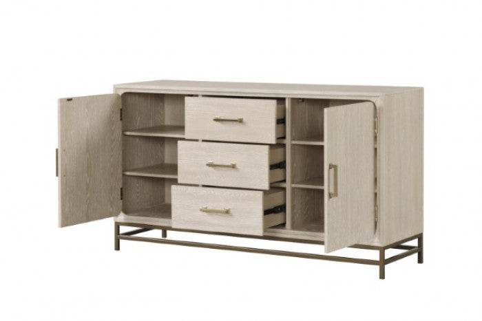 Sandnes Light Oak Server - FM3369AK-SV