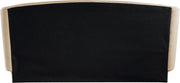 Sandro Chenille Fabric Upholstered Full Bed in Beige - SandroBeige-F