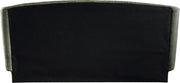 Sandro Chenille Fabric Upholstered Full Bed in Green - SandroGreen-F