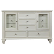 Sandy Beach 4-piece Queen Bedroom Set Cream White - 201309Q-S4