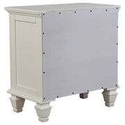 Sandy Beach 5-piece Queen Bedroom Set Cream White - 201309Q-S5