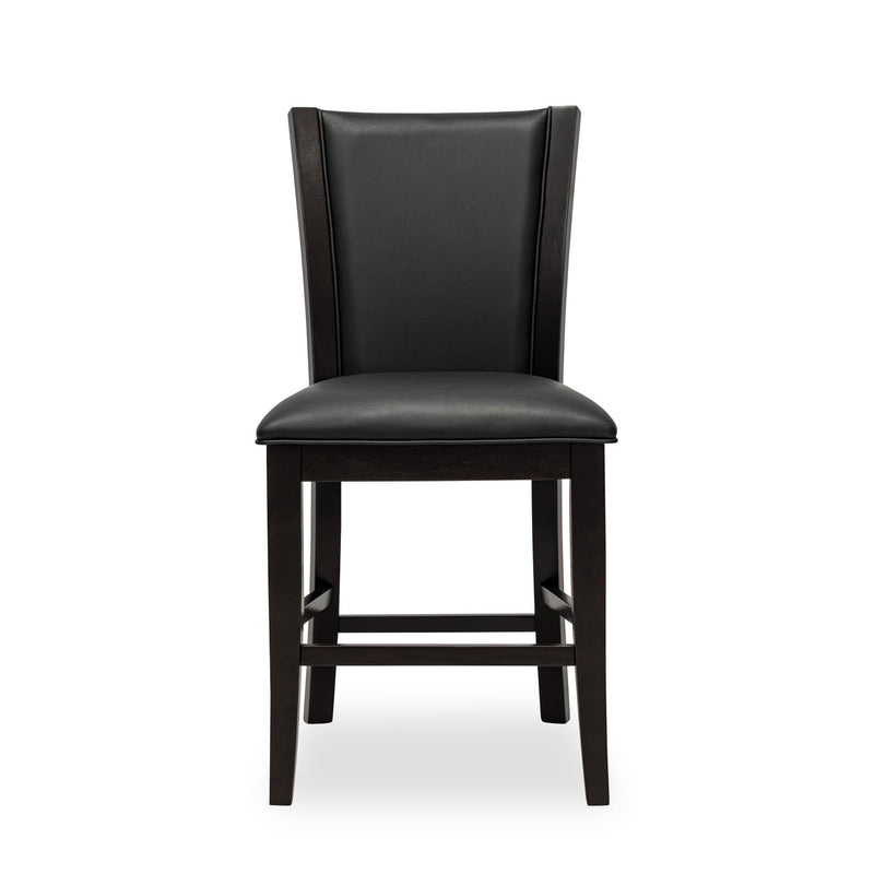 SANDY - Brown Upholstered Dining Pub Chair 2PC/CTN - D534-C