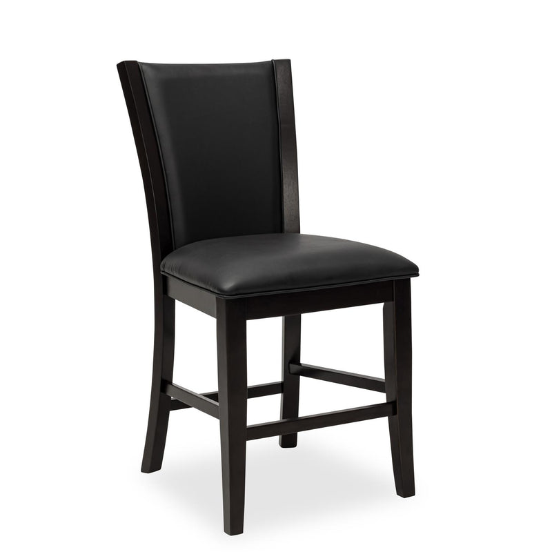SANDY - Brown Upholstered Dining Pub Chair 2PC/CTN - D534-C