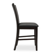 SANDY - Brown Upholstered Dining Pub Chair 2PC/CTN - D534-C