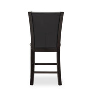 SANDY - Brown Upholstered Dining Pub Chair 2PC/CTN - D534-C