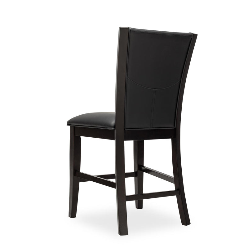 SANDY - Brown Upholstered Dining Pub Chair 2PC/CTN - D534-C