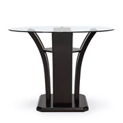SANDY - Glass Round Pub Table - D534-Table