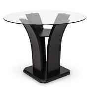 SANDY - Glass Round Pub Table - D534-Table