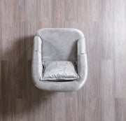 Santana Silver Velvet Sofa & Loveseat - SANTANASILVER-SL