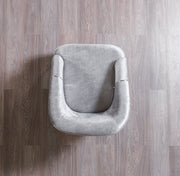 Santana Silver Velvet Sofa & Loveseat - SANTANASILVER-SL
