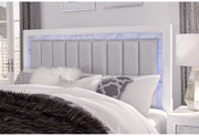 Santorini White Full Bed - Gate FurnitureFull Bed