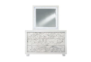 Santorini White King Bed Group - Gate FurnitureKing Bed