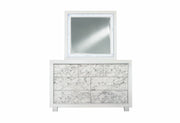 Santorini White Mirror - SANTORINI-METALLIC WHITE-MR