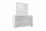 Santorini White Mirror - SANTORINI-METALLIC WHITE-MR
