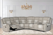 Sarasota Gray 4-pc Sectional - SARASOTA-GY-4-PC-SEC