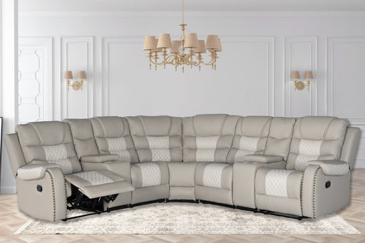 Sarasota Gray 4-pc Sectional - SARASOTA-GY-4-PC-SEC