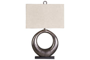 Saria Antique Silver Finish Table Lamp - Gate FurnitureTable Lamp