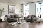 Sarnen Dark Gray Loveseat - EM6721DG-LV