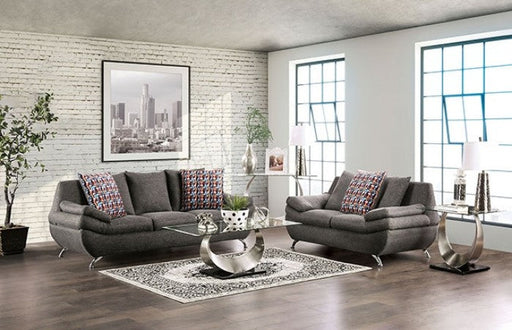 Sarnen Dark Gray Loveseat - EM6721DG-LV
