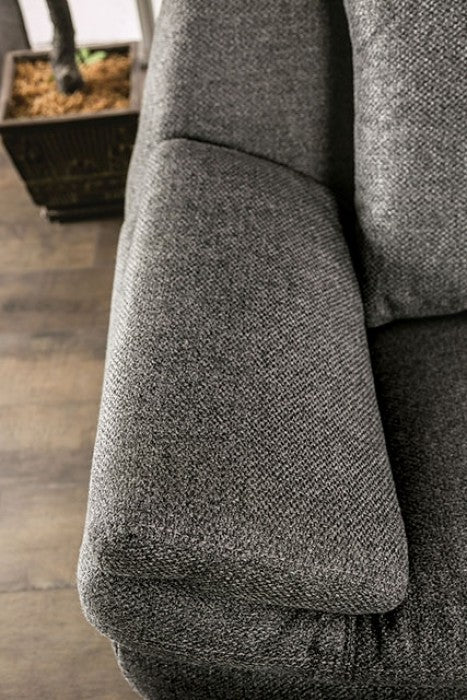 Sarnen Dark Gray Loveseat - EM6721DG-LV