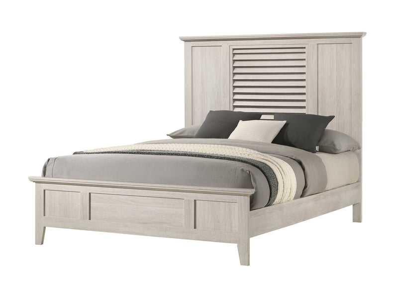 Sarter White Panel Bedroom Set - Gate FurnitureBedroom Set