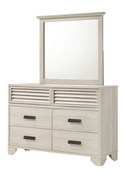 Sarter White Panel Bedroom Set - Gate FurnitureBedroom Set