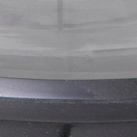 Saskia Clear/Black Candle Holder - A2000846
