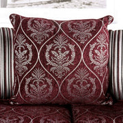Sassari Burgundy Loveseat - SM6447-LV