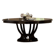 Savion Espresso Round/Oval Extendable Dining Set - Gate FurnitureDining Room Set