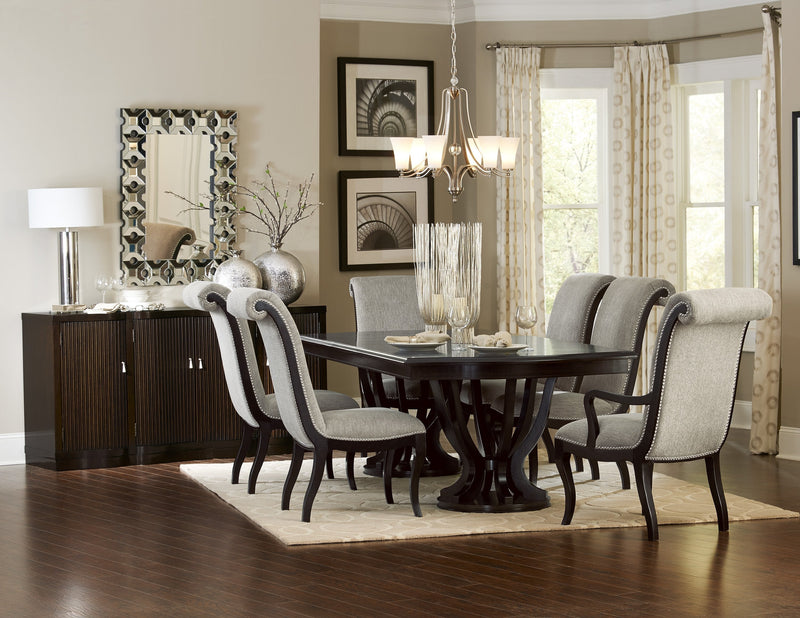 Savion Neutral Arm Chair, Set of 2 - Gate FurnitureDining Chair