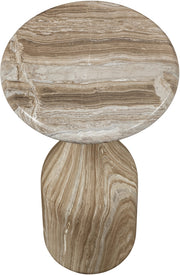 Savona Concrete Indoor/Outdoor End Table in Beige - 99080Beige-ET20