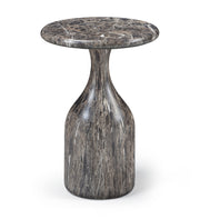 Savona Concrete Indoor/Outdoor End Table in Brown - 99080Brown-ET18