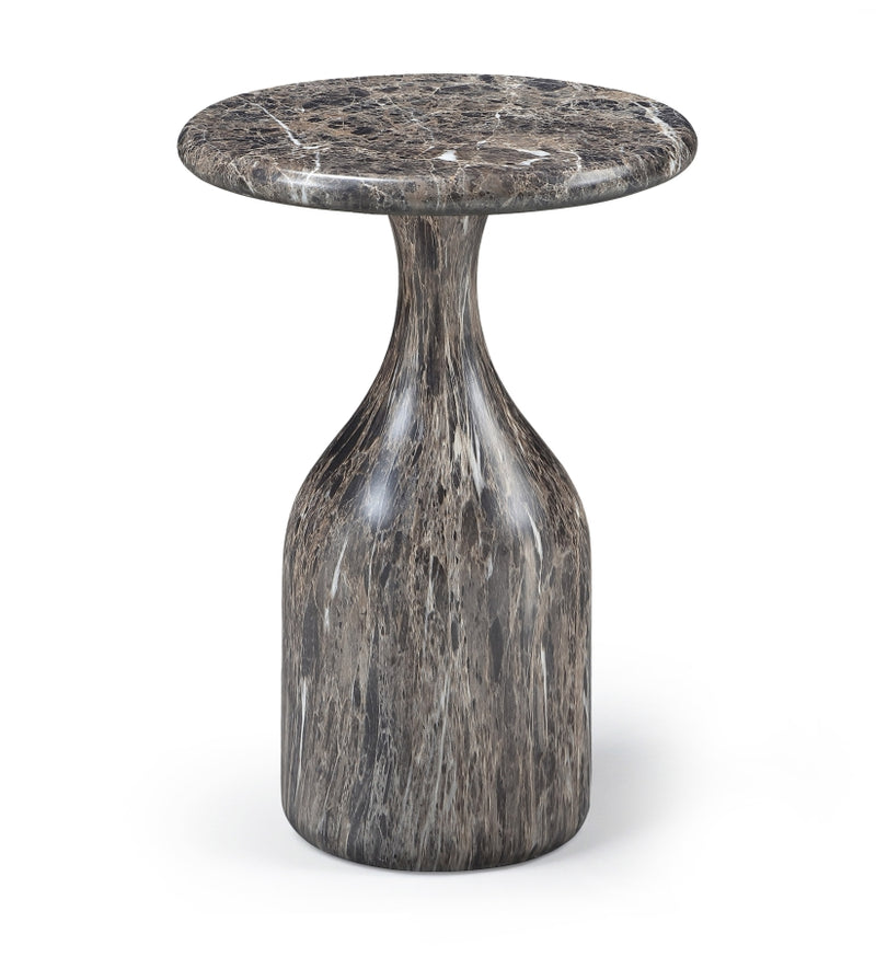 Savona Concrete Indoor/Outdoor End Table in Brown - 99080Brown-ET18