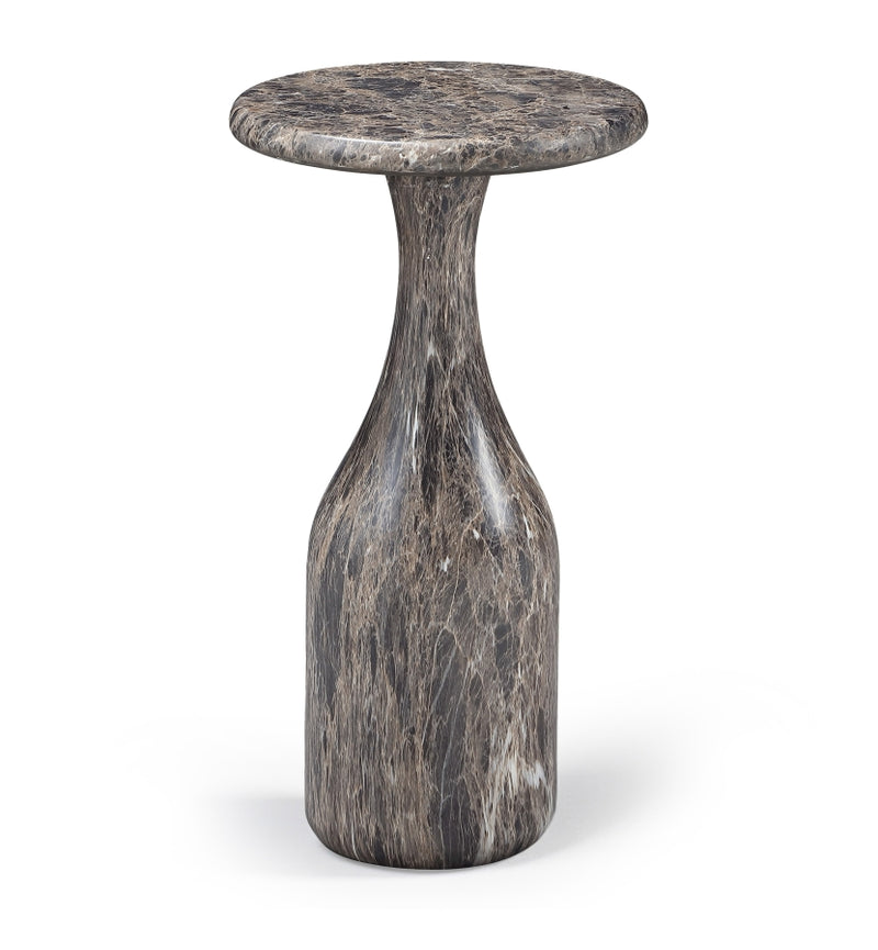 Savona Concrete Indoor/Outdoor End Table in Brown - 99080Brown-ET20