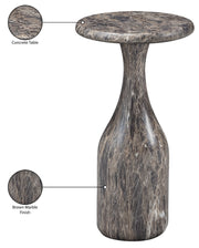 Savona Concrete Indoor/Outdoor End Table in Brown - 99080Brown-ET20