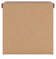 Savonport Full Panel Bed, Chest and Nightstand in White/Brown - PKG025550