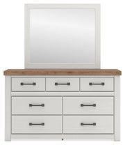 Savonport Queen Panel Bed, Dresser and Mirror - B4615B8