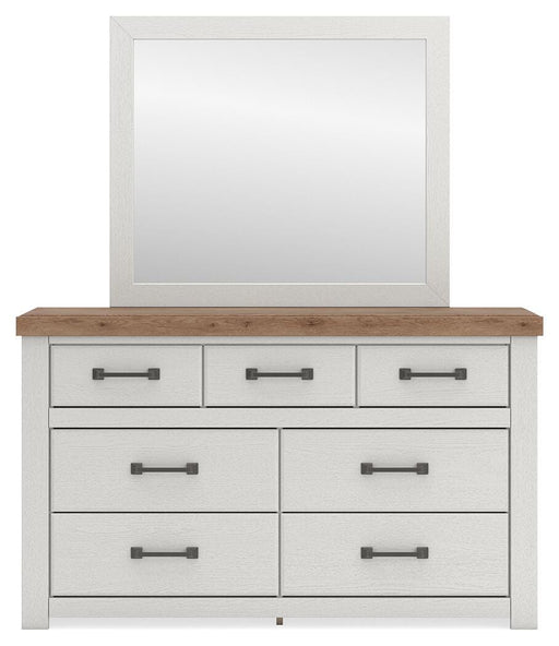 Savonport Queen Panel Bed, Dresser and Mirror - B4615B8